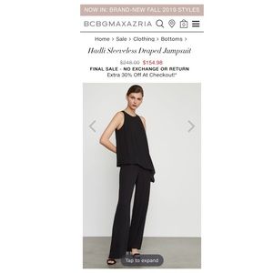 BCBGMaxAzria Hadli Work, Dressy, Jumpsuit